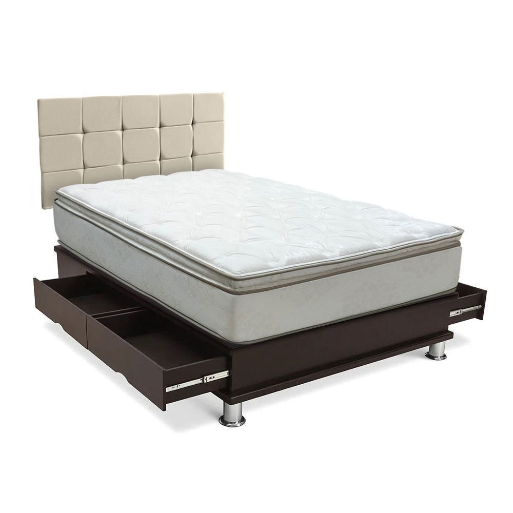 Dormitorio Cuadros Pocket 5 Estrellas Queen Beige