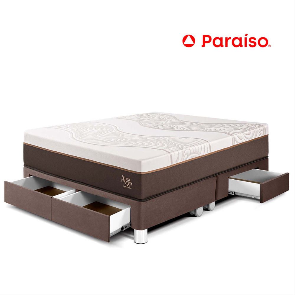 Cama con Cajones Royal Abrazzo Queen Chocolate
