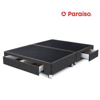 Box Tarima Cajones Queen Charcoal