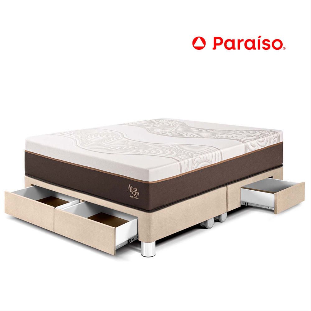 Cama con Cajones Royal Abrazzo Queen Champagne