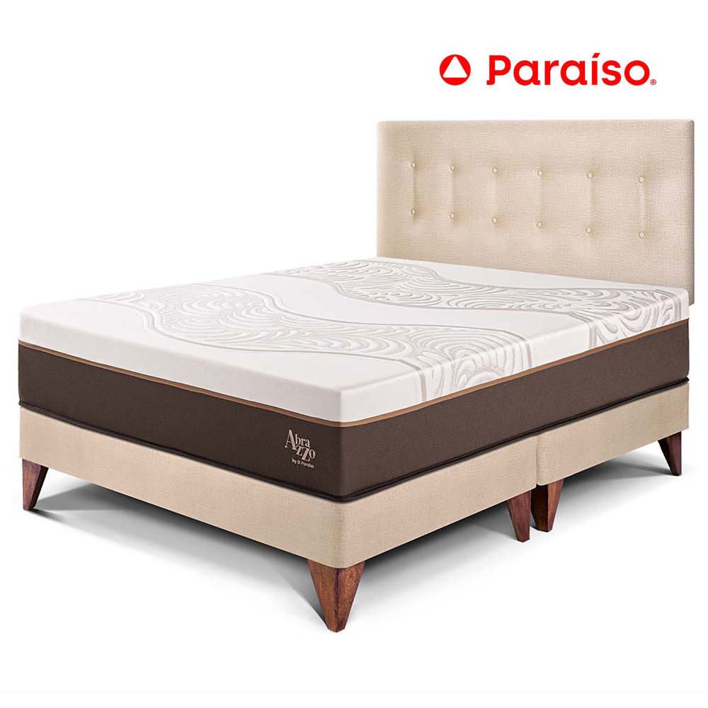 Dormitorio Europeo Royal Abrazzo Queen Champagne