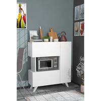 Alacena Multiusos Jazmín2 color Blanco 3 puertas TU MESITA