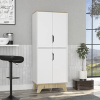 Alacena Multiusos Chema color Blanco 4 puertas TU MESITA
