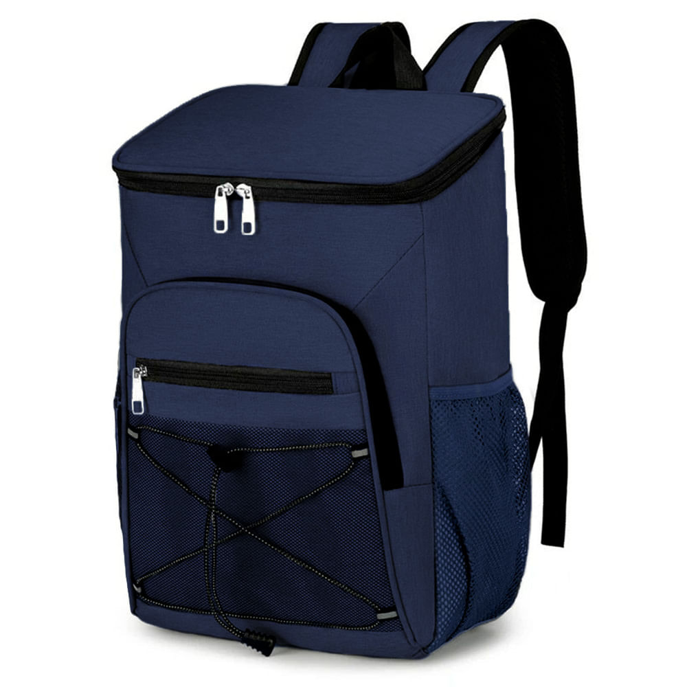 Mochila Impermeable Con Cooler, Kaeroshy, Camp, Azul Oscuro