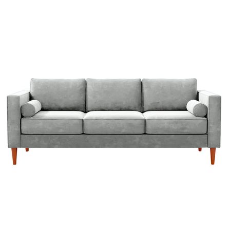 Sofa Bellamy Mavisac Color Plata - Ultra Cuero