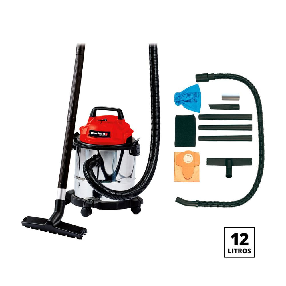 Aspiradora Multipropósito Einhell TC-VC 1812 S Negro 1250 W