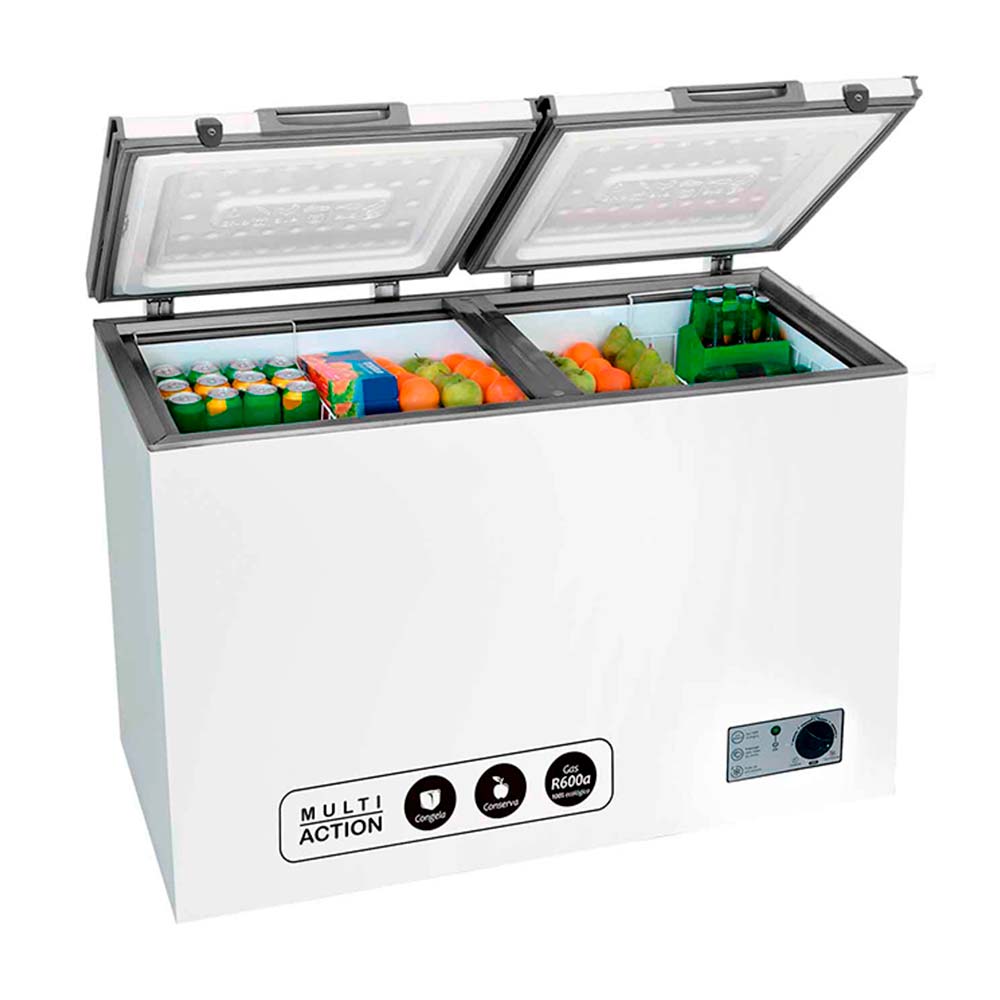 Congeladora Coldex CH-40 2 Canastillas Fast Freezing 339L Blanco