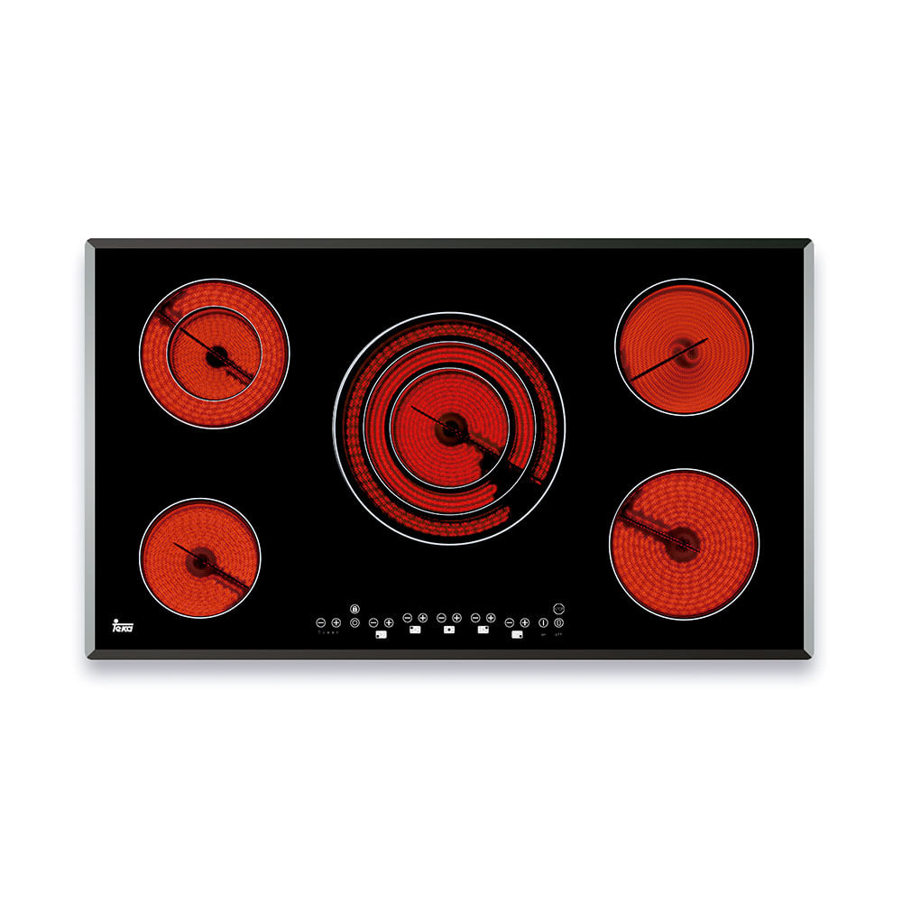 Cocina Empotrable Teka Vitrocerámica Tr 951 5 Hornillas