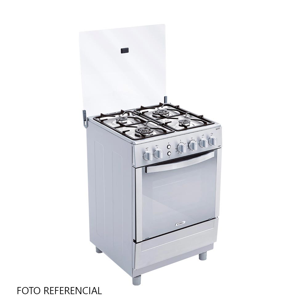 Cocina a gas Coldex CX681 Inox 24""