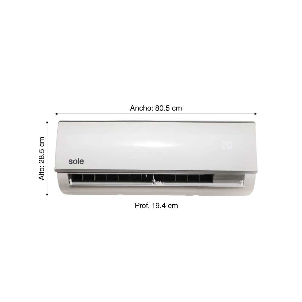 Aire Acondicionado Split Sole 12000 Btu Promart 1570