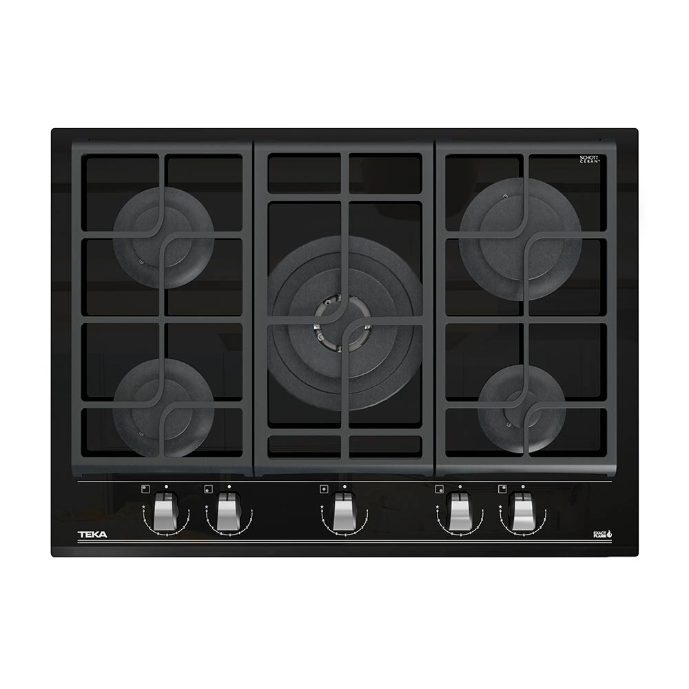 Cocina Encimera Teka cristal gas GZC 75330 XBB