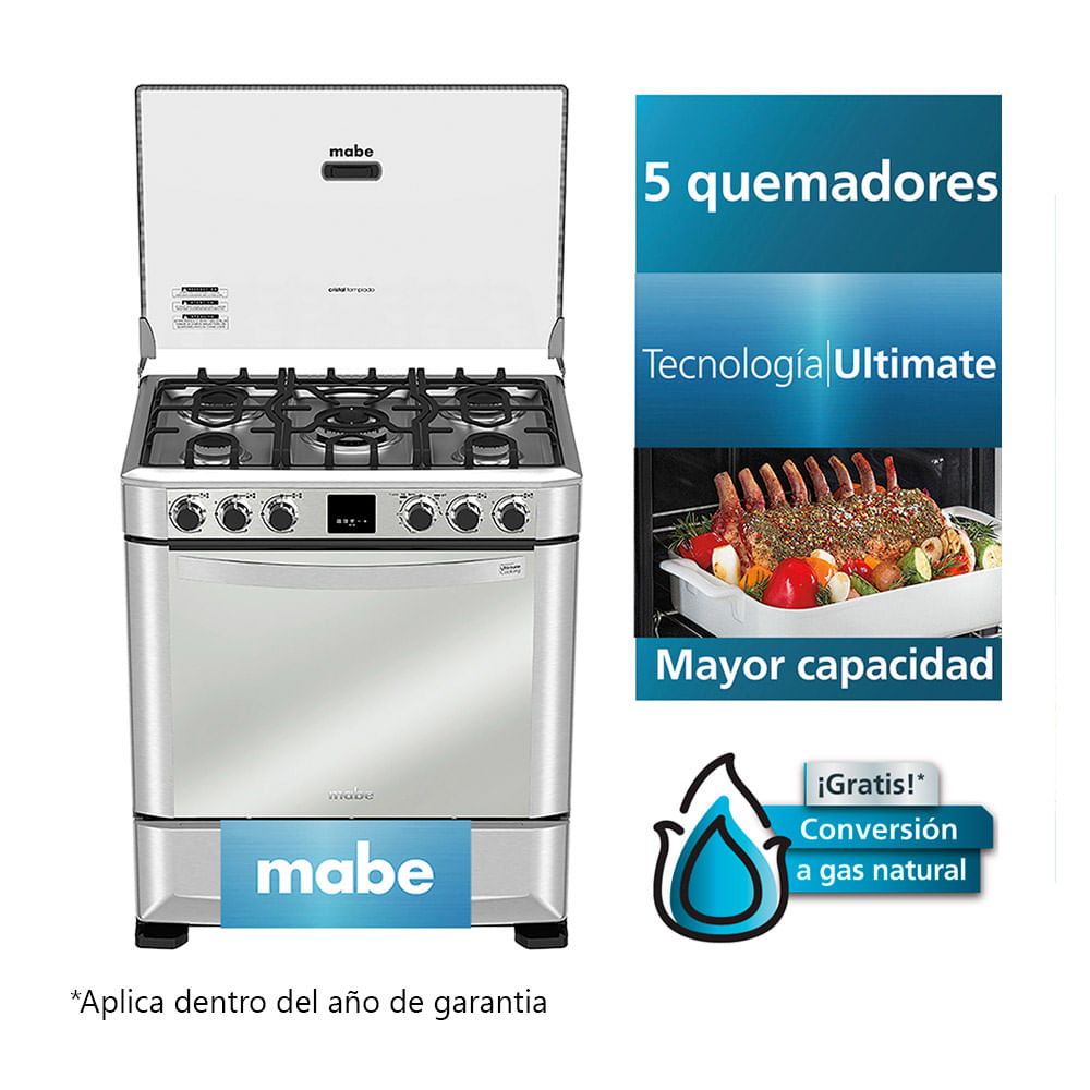 Cocina 30 CMP7670FX0 Inox Mabe