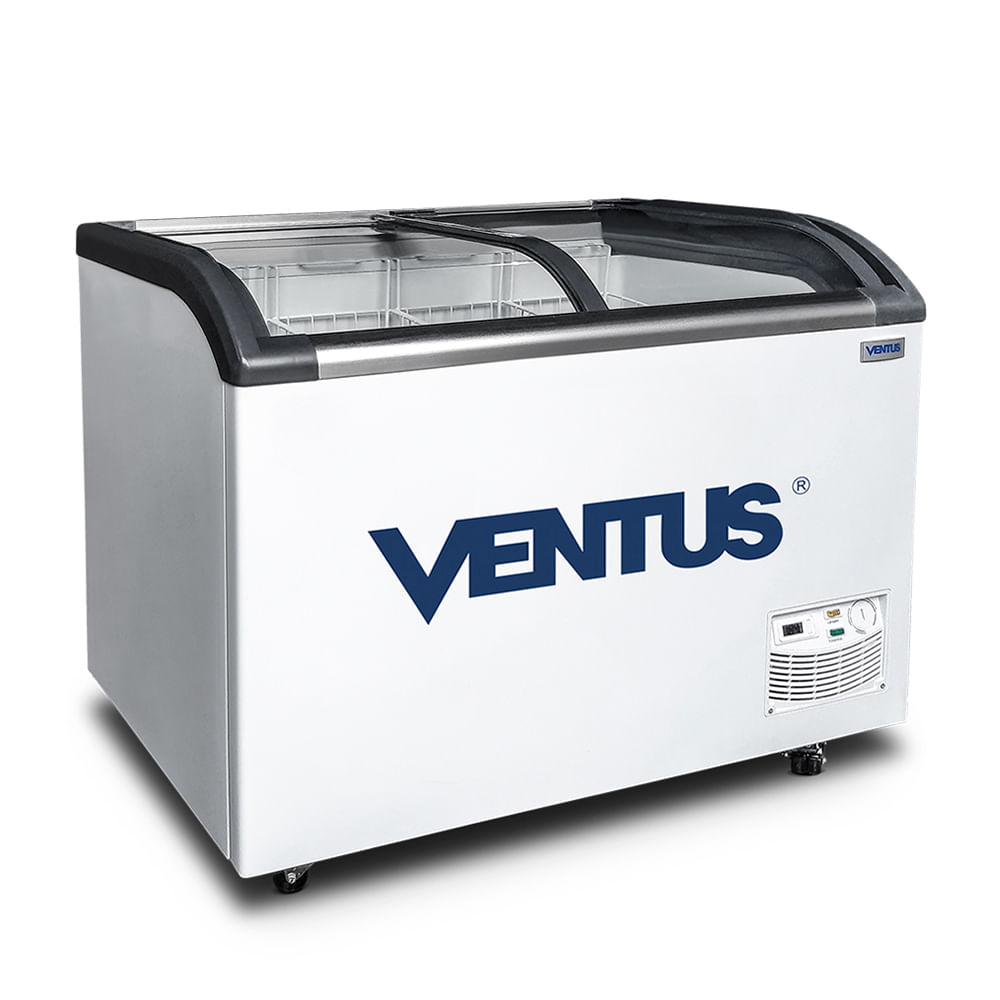 Congelador Ventus Conservadora Tap vidrio Ctv-320q 320 litros Blanco