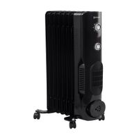Termoradiador Imaco OFR7NK Negro de 7 Celdas con Control de Termostato