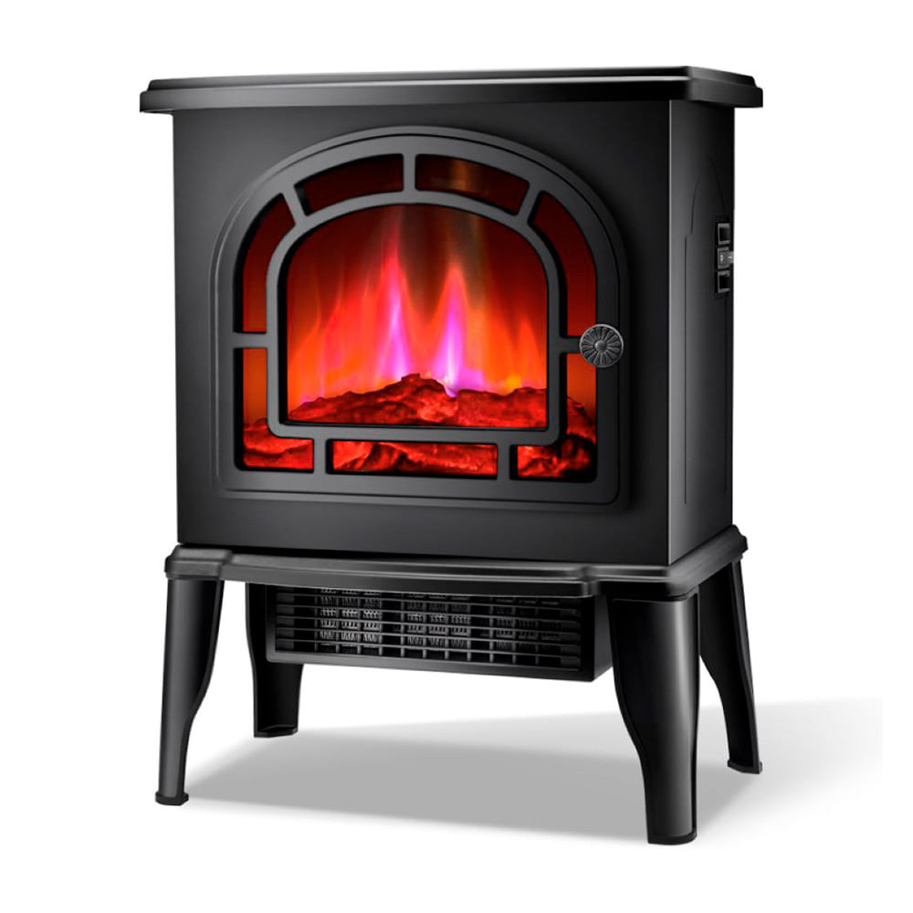 Estufa Tipo Chimenea 2000w Orange