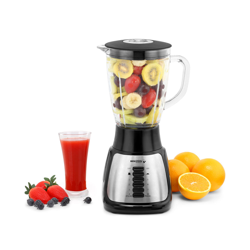 Licuadora Holstein 1.5 litros Plata Modelo HH09101011C