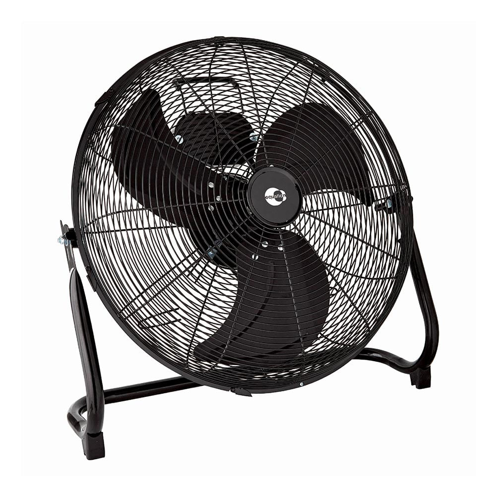 Ventilador de Pie Metal 45cm 120w Negro Equation