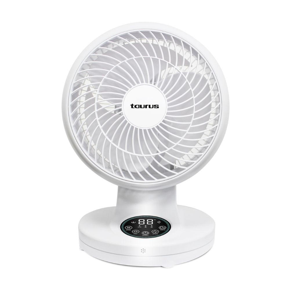 Ventilador de Mesa Taurus Recirculador Turbo Digital 45W Blanco