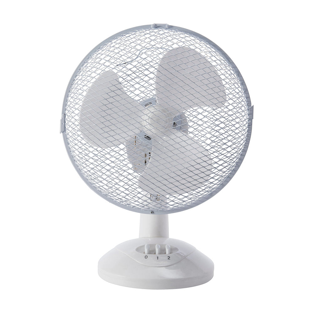 Ventilador de mesa 23cm 30w Equation Blanco