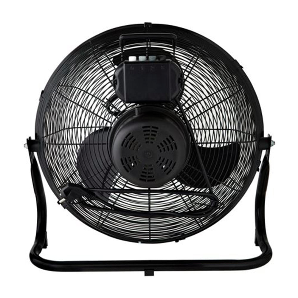 Ventilador de pie metal 40cm 60w Equation Negro