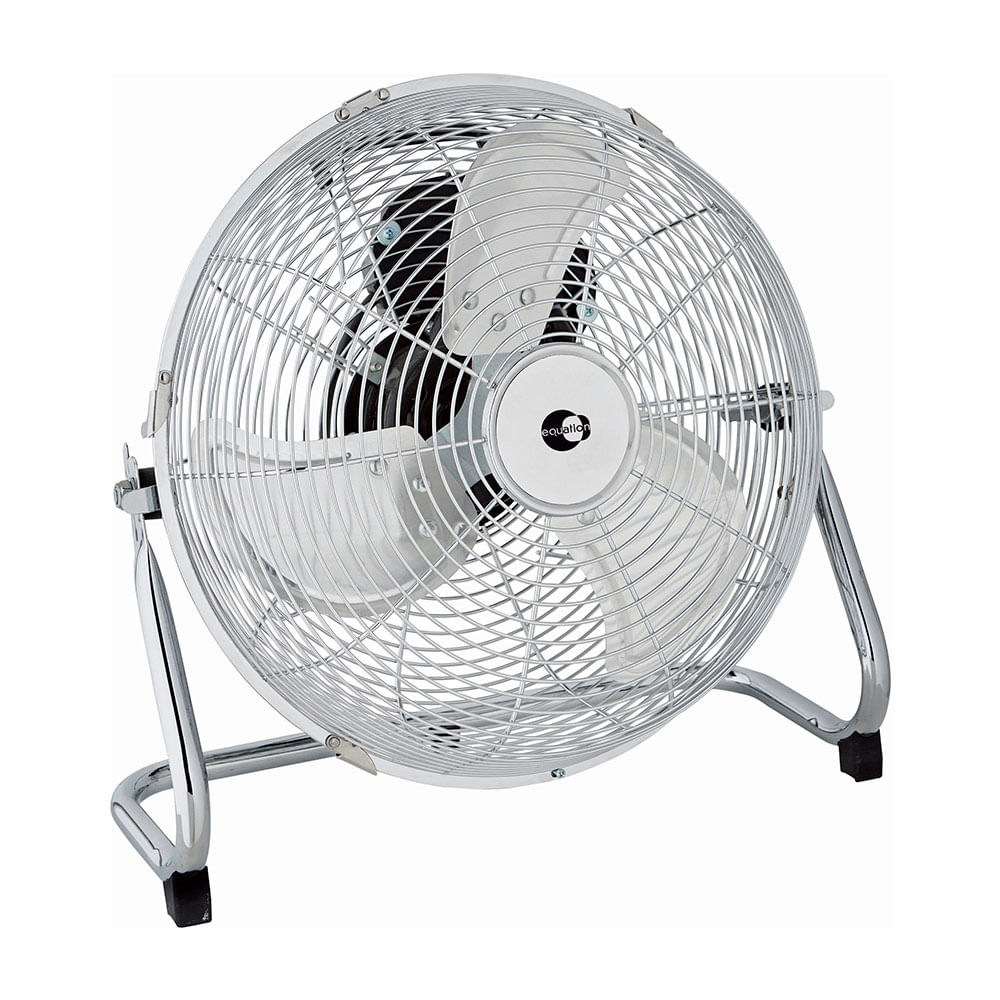 Ventilador de Pie Metal 30cm 45w Plata Equation