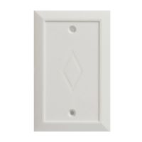 Tapa Ciega Rectangular Blanco Luzzini Electric