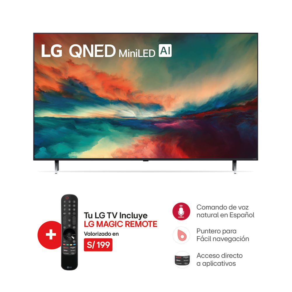 Televisor LG 65"" 65QNED85SRA QNED 4K (2023)