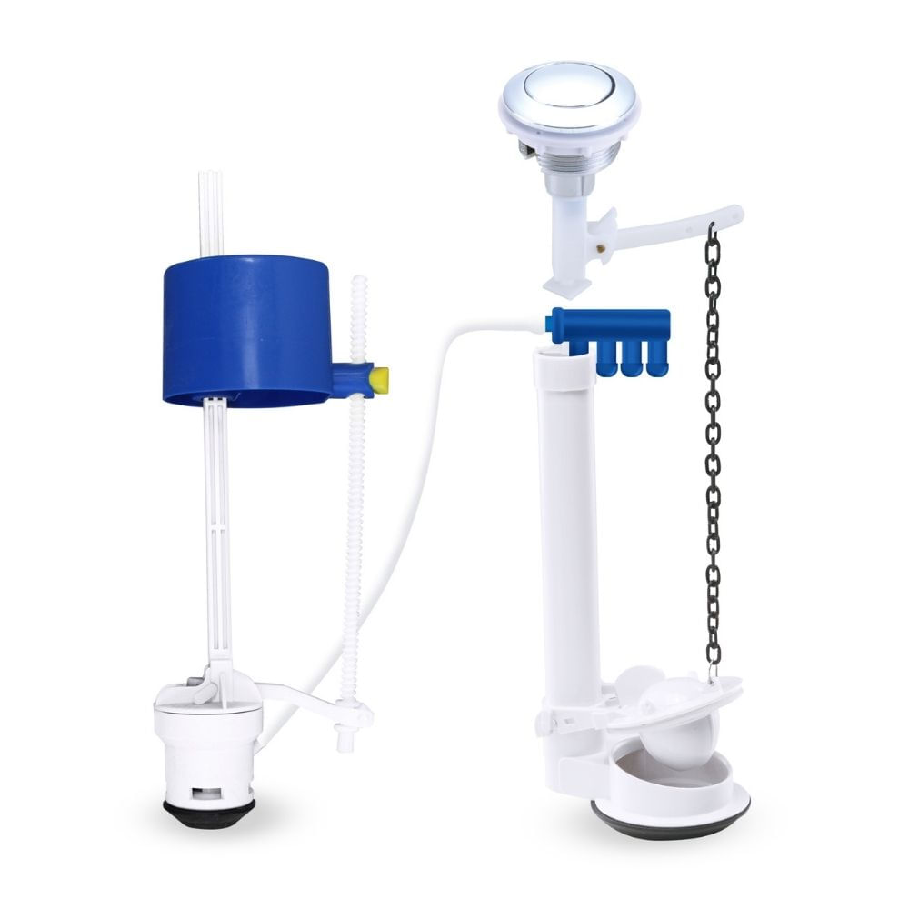 Sistema Inodoro Metusa Modelo SISTEMA INODORO Blanco con Sistema Boya y Filtro AntiImpurezas