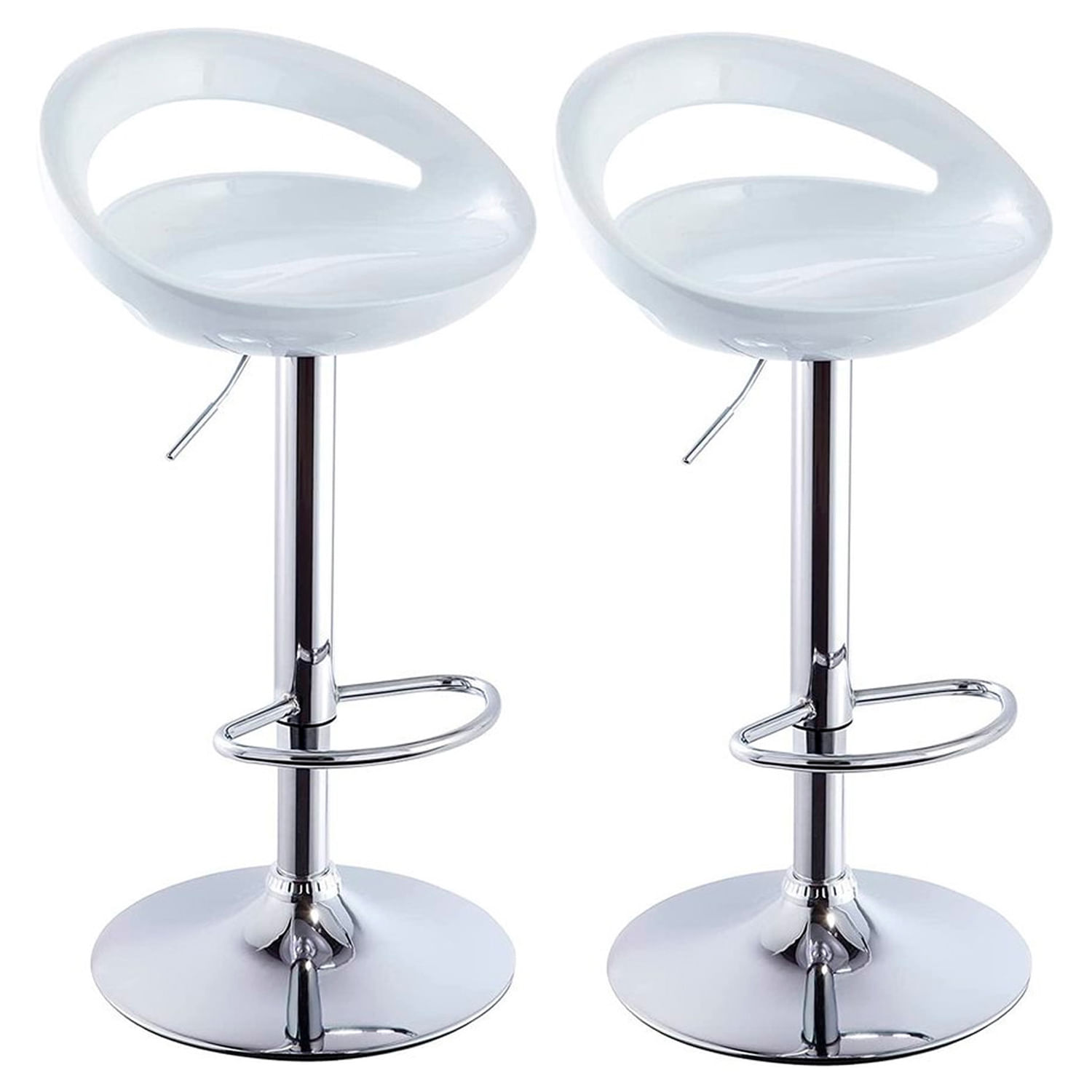 Set x 2 Sillas de Bar Porto Alegre Blanco