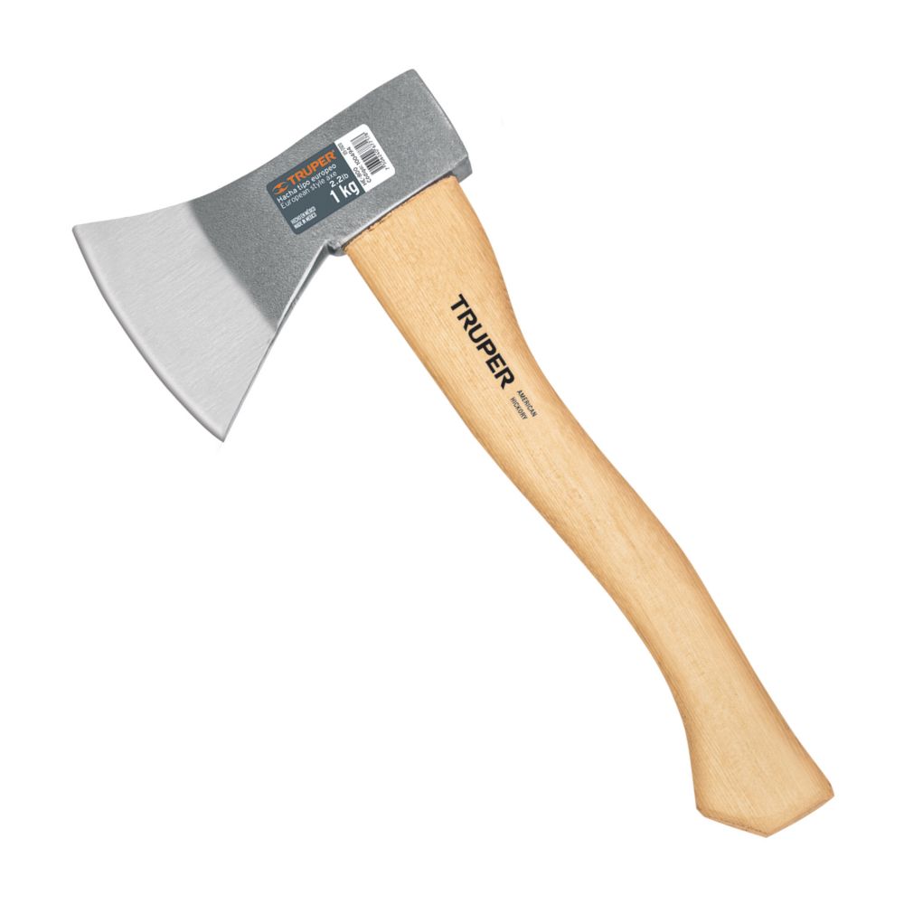 Hacha Europea Mango Hickory 14"" 1kg Truper