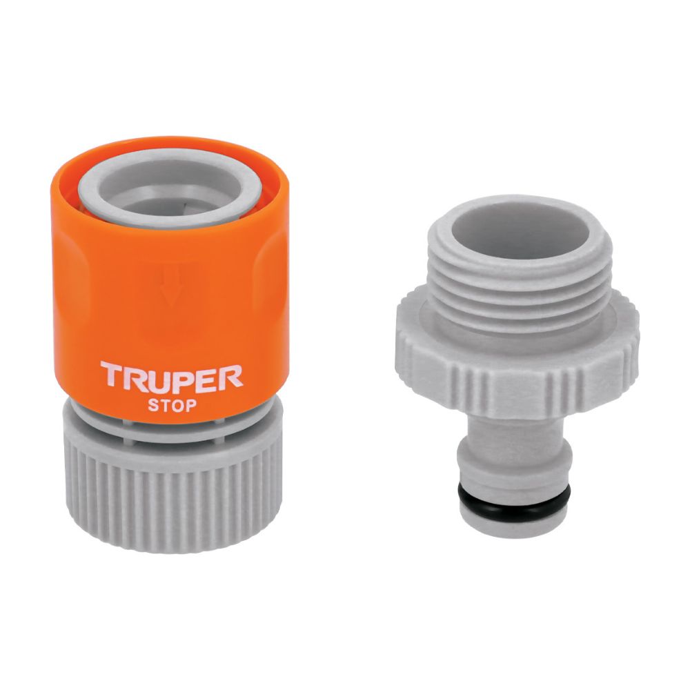 Conector Rápido de Manguera a accesorio 3/4"" 19mm Truper