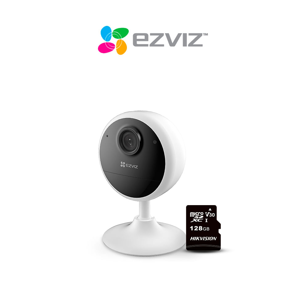 Cámara de seguridad inteligente para interiores CB1 Full-HD +SD 128GB Ezviz