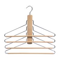 Colgador para Camisas y Pantalones 4 Niveles Orange