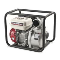 Motobomba a Gasolina Werken QGZ8030 3' 5.5 HP Gris de 3 Pulgadas