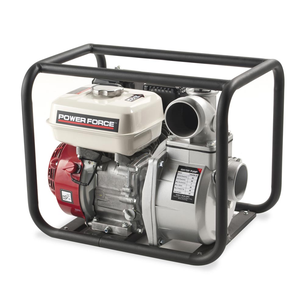 Motobomba a Gasolina Werken QGZ8030 3' 5.5 HP Gris de 3 Pulgadas