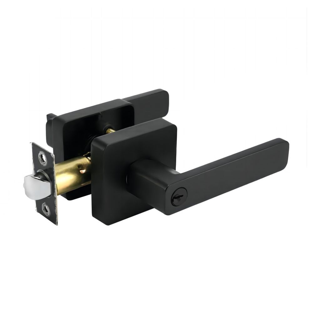 Manija para Dormitorio Black Mate Werken Zamak Plata 21x20x9.5 cm