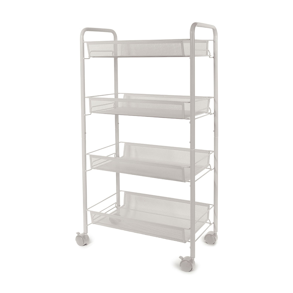 Carrito para Frutas y Verduras Blanco Orange