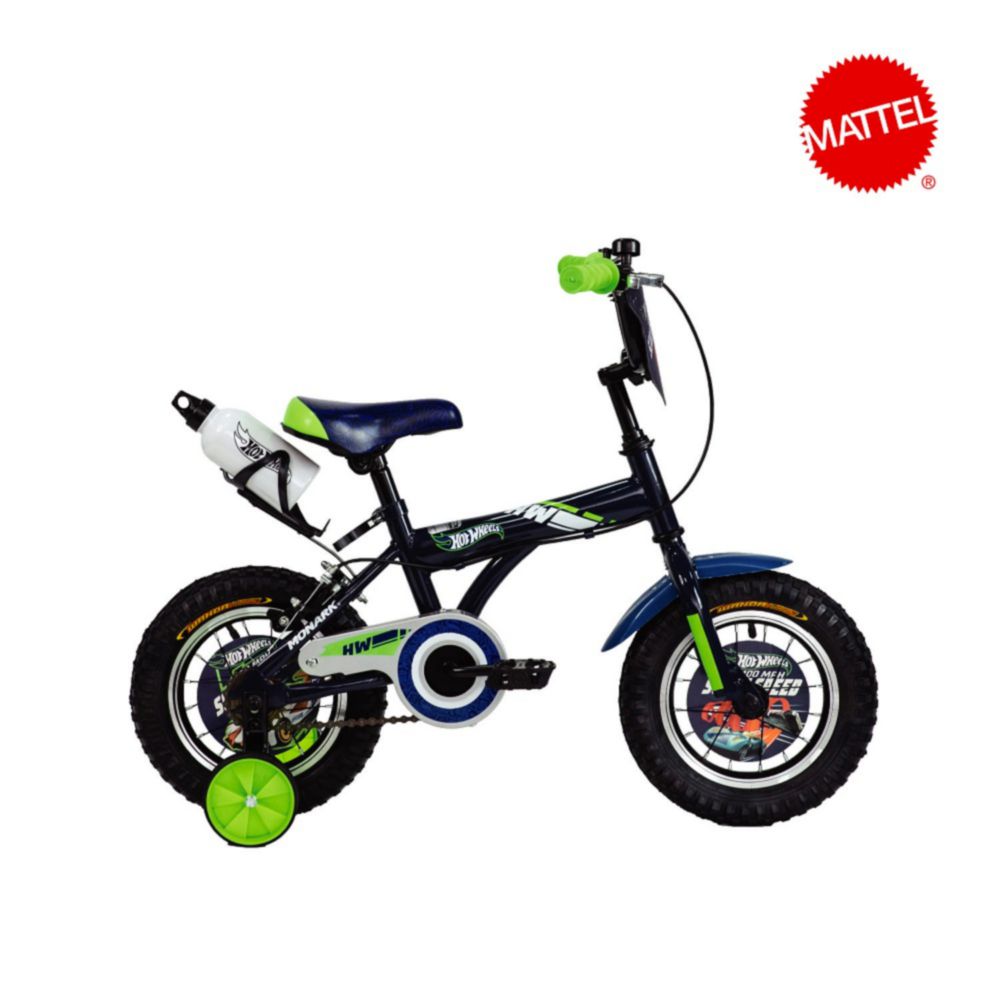 Bicicleta Monark Hombre  Hot Wheels Daytona 12"" Azul