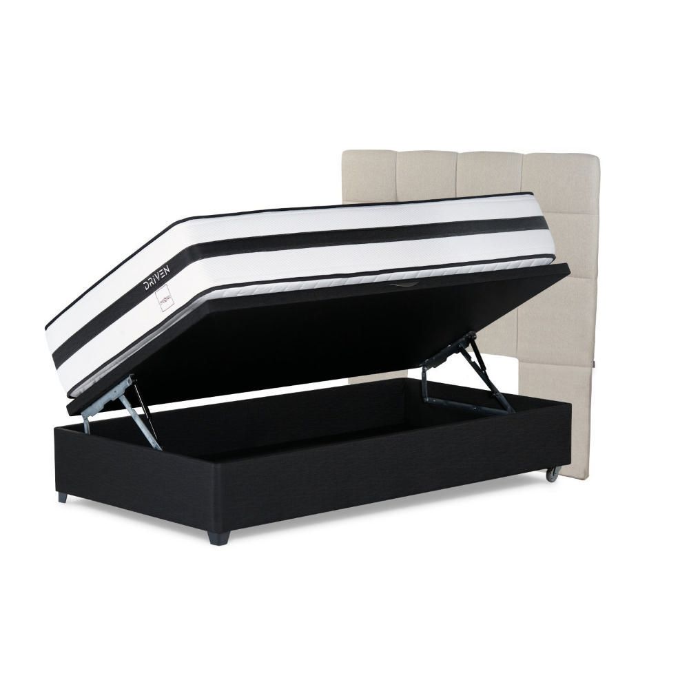 Dormitorio Boxet Driven 1.5 Plazas Issey Niebla