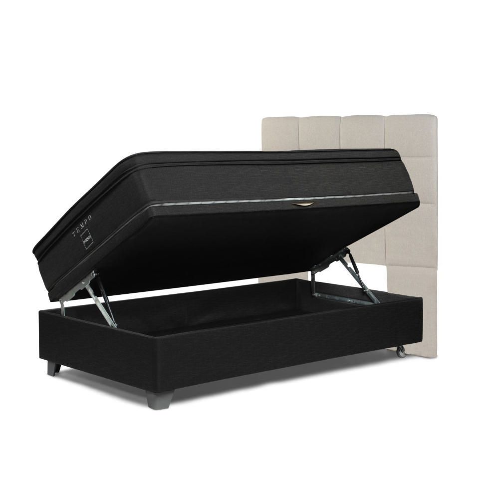 Dormitorio Boxet Tempo 1.5 Plazas Issey Niebla