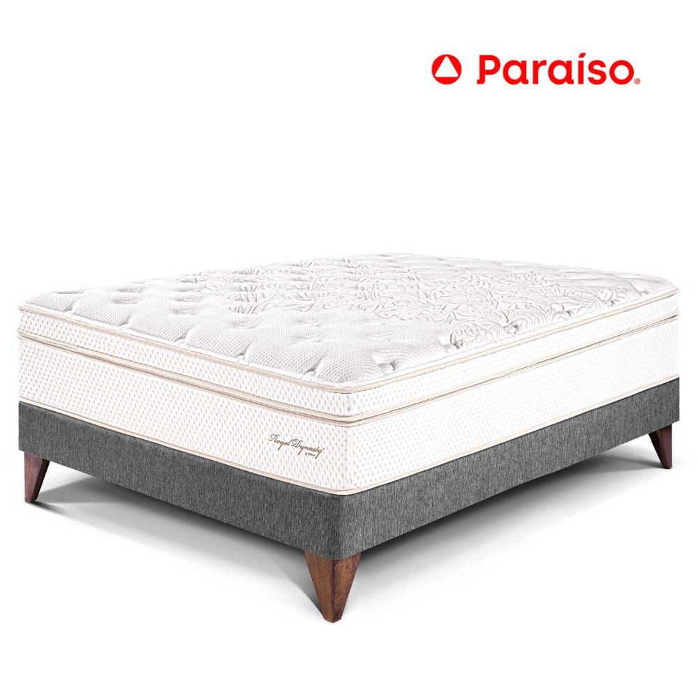 Cama Paraiso 1.5 Plazas Europea Royal Dynasty Acero