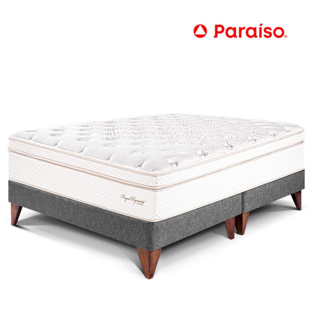 Cama Paraiso King Europea Royal Dynasty Acero