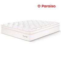 Colchón Paraíso Royal Cloud 2 Plazas + 2 almohadas viscoelásticas