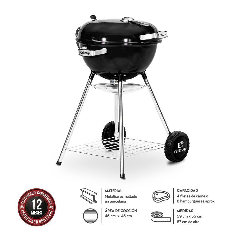 Parrilla Sheriff 18"" Negro