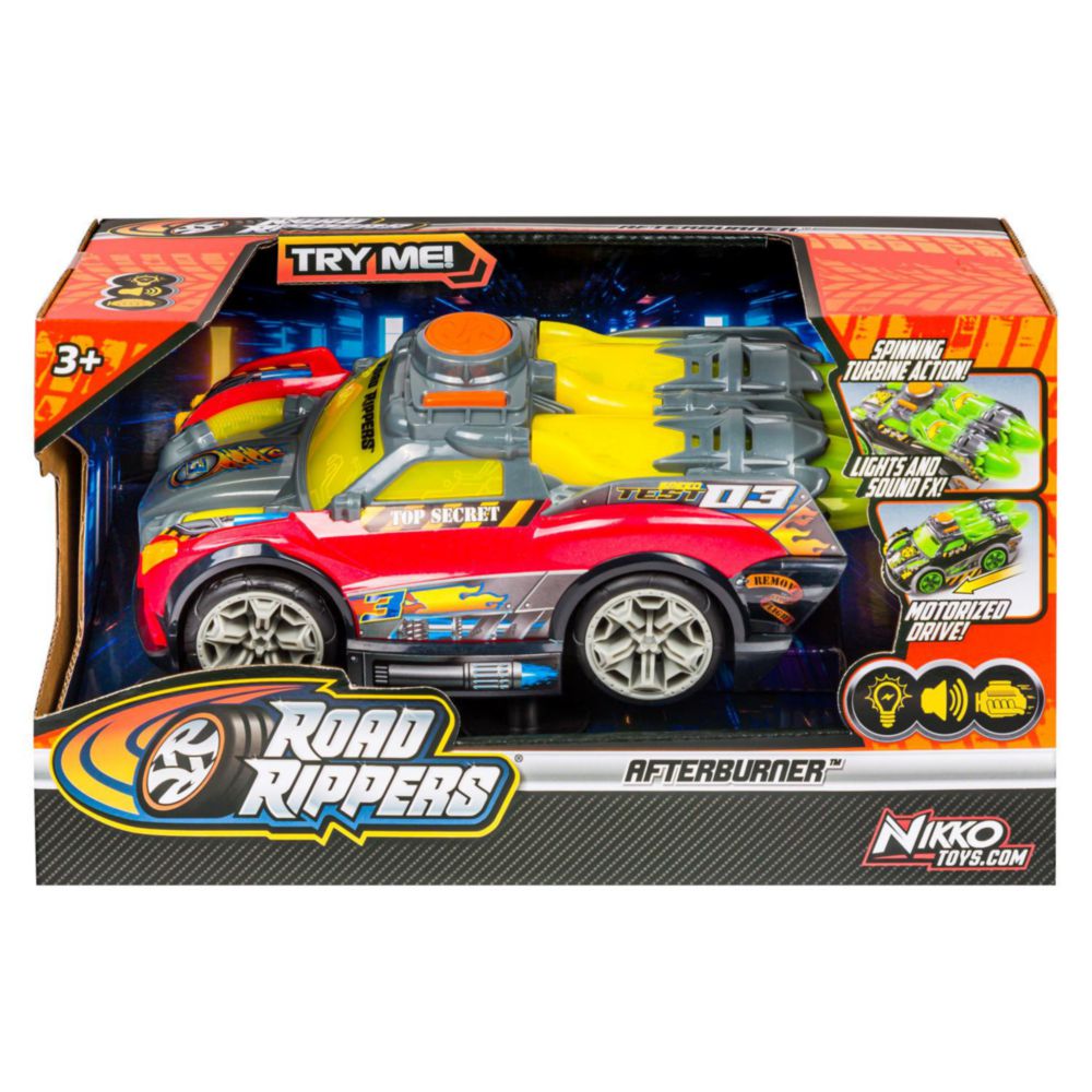 Carro Road Rippers Afterburner Rocket Rojo - Promart