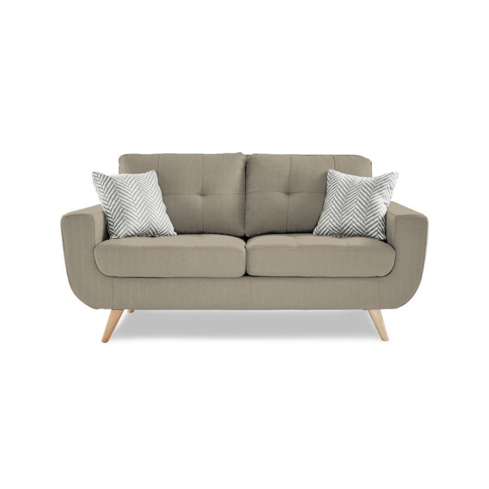 Sofá Alneya 2 Cuerpos Taupe