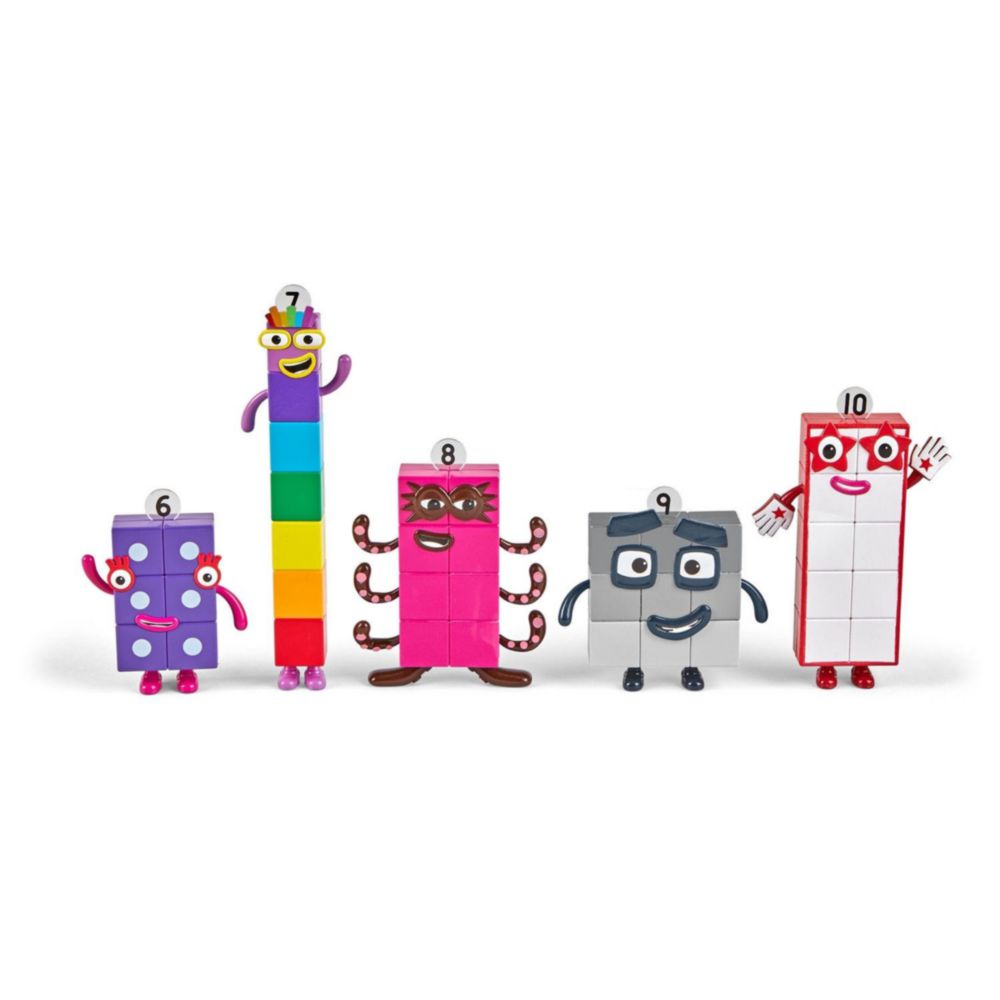 Figuras De Aprendizaje Numberblocks 6 A 10 - Promart