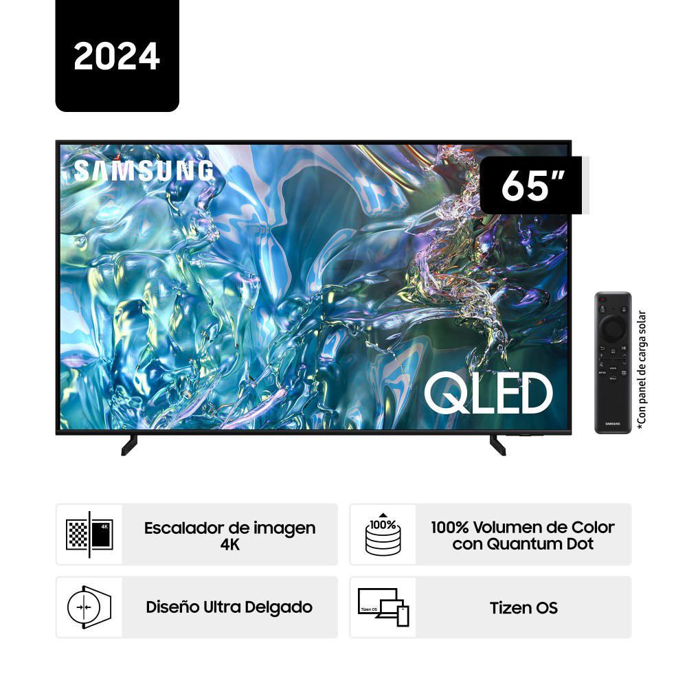 Televisor Samsung 65'' QN65Q60DAGXPE QLED 4K Q60D Tizen OS Smart TV (2024)