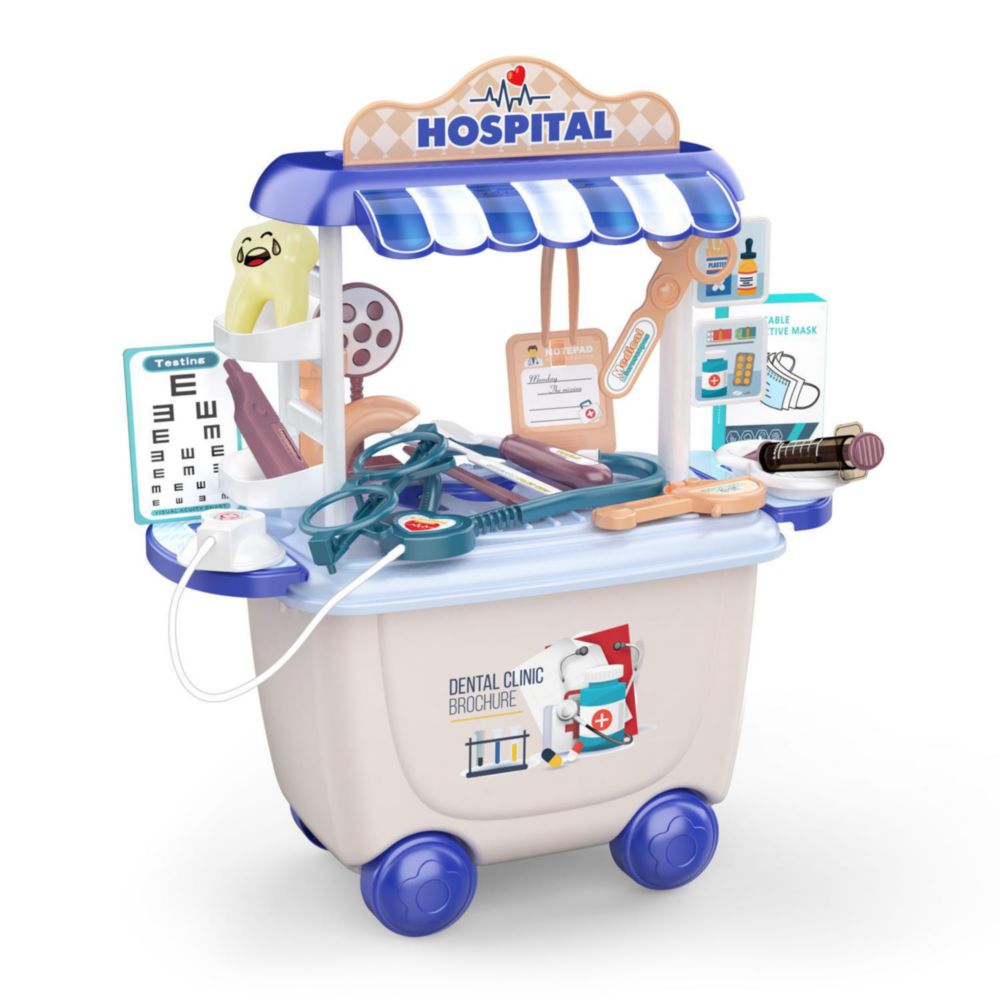 Maletin Medico Carrito Doctor Juguete Carrito De Doctora Juguetes
