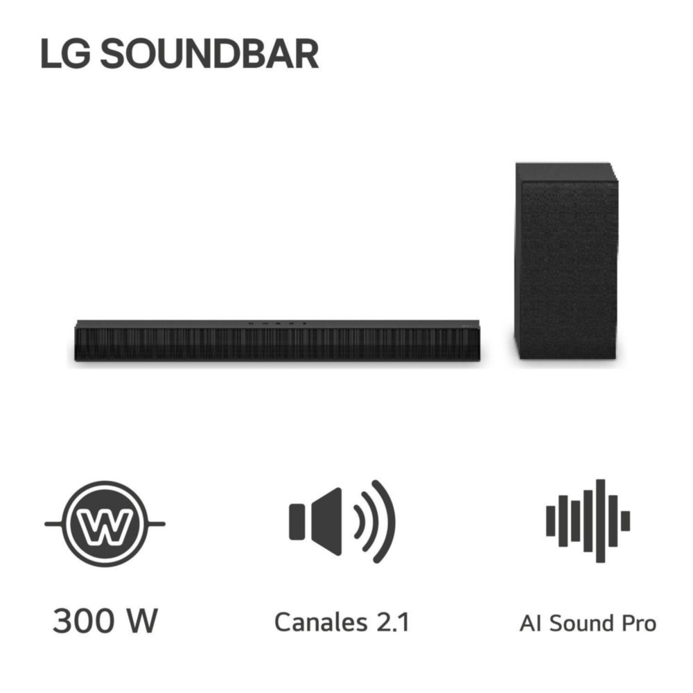 LG Soundbar S40T DE 300W Bluetooth